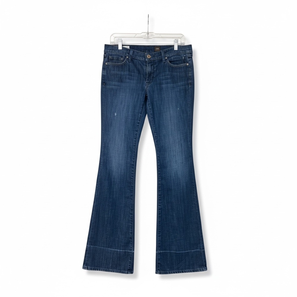 🔻Citizens of Humanity COH Low Rise Flare Jeans Size 30 Dark Wash Bootcut